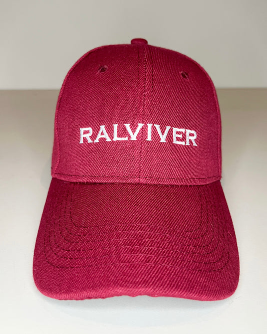 GORRA GRANATE - BORDADO BLANCO